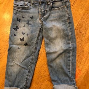 Girls Oshkosh jeans size 2T.